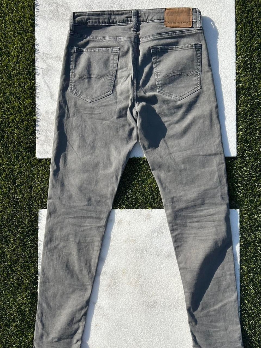 Men’s American Eagle Green Khaki Flex Jeans